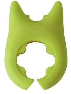 Cubiertos Desechables Porta spatola dalla forma creativa con coperchio e porta cucchiaio Porta spatola multifunzionale in silicone per cucinare in pentola Cubiertos Viaje (Green, One Size)