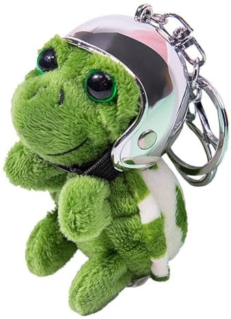 Schlüsselanhänger Schildkröte Geschenk,Plush Keychain,Plüsch Schildkröte Anhänger Kuscheltier Klein,Schlüsselanhänger Lustig Anhänger für Cute Tiere Geschenke Deko,Schildkröten Anhänger (Silbrig)