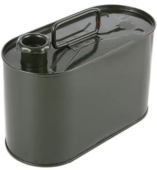 JKELPV Benzinkanister 5/10L Kraftstofftanks Edelstahl Kanister Stabile und versiegelte Benzinfässer Autozubehör Reservekanister(5L)