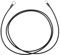 INFINAUTO 165cm 12 AWG Cavo Inverter Batteria 3/8 5/16 Cavo Batteria per Rame Stagnato Nero OT Tipo 1 Pc