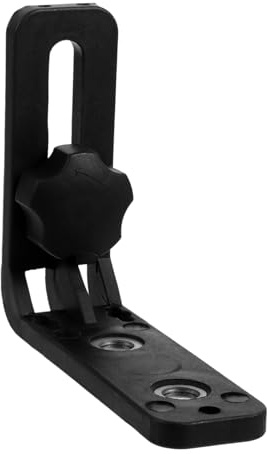 LOORGVEL Wandhalterung für Wasserwaage Magnetische L-Förmige Halterung Verstellbar Leicht Geeignet für Verschiedene Wasserwaagen Einfache Montage Verwendung