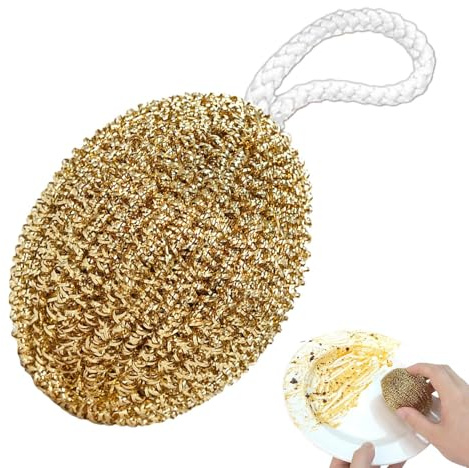 Tabouret de cuisine pour vaisselle | Brosses pour laver la vaisselle | Brosse en cuivre pour l'hygiène des casseroles Vaisselle évier cuisine salle de bain maison