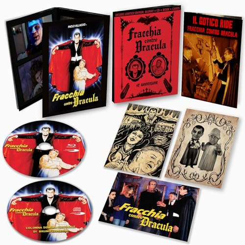 Blu-Ray Fracchia Contro Dracula (40Th Anniversary Edition) (Deluxe Edition) (Blu-Ray + Cd + Comic Book)