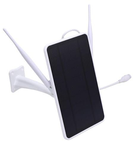 Fdit 6 W solarbetriebener 4G LTE Modem-Router, Outdoor-WLAN-Extender, lange Ausdauer, IP66, wasserdicht, WiFi-Solar-Router-Repeater (europäische Version)