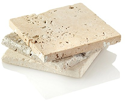 Hansen Travertin Porte-Savon en alcaline d'eau Douce