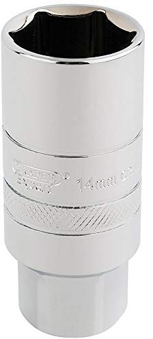 Draper 16774 3/8-Inch Square Drive 14 mm Thread 6 Point Spark Plug Socket