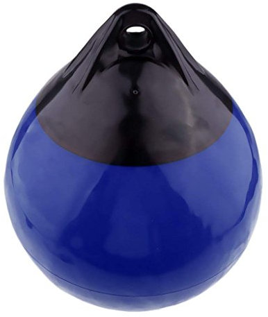 SGerste Aufblasbare Bootsfender Heavy Duty Marine Buoy Runde Markierungsboje Blau