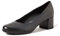 Geox D New Annya Mid A, Zapatos de tacón con Punta Cerrada Mujer, Negro (Black 85), 37 EU