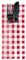 Papstar - 1 x 520 Bestecktaschen 20 cm x 8,5 cm rotVichy Karo Handtuch weiß 33 x 33 cm 2-lagig inkl.