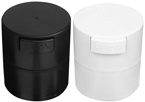 SOLUSTRE 2pcs Wimpernkleber Dose Vorratsbehälter Versiegelte Behälter Wimpernverlängerung Kleber Aufbewahrung Kosmetikdose Wimpernverlängerung Werkzeug