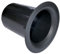 Aerzetix - C52251 - Tubo riflettore per altoparlante - bass-reflex per altoparlanti - per apertura Ø142 mm - collare: Ø 157 mm - Nero - per scatola subwoofer altoparlante - in plastica