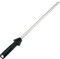 Sharpeak (a Brand of SHARPAL) 110R Total 45 cm/Rod 30 cm Monocrystalline Diamond Sharpening Steel Rod with Built-in Angle Guides, Kitchen Knives Honer, Diamond Knife Steel, Diamond Knife Sharpener