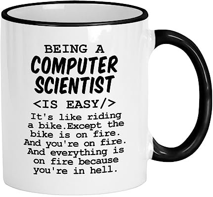 Casitika Computer Science Gifts. 11 Oz Funny Coffee Mug For Work Coders Or Programmers. Graduation Gift Idea For Software Developer.