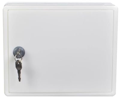 Qianly Wall Mounted Milk Box Milk Crate Dairy Holder Multipurpose Milk Bottle Case Lockable Milk Delivery Box for Home Household