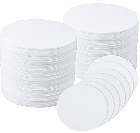 170 pezzi Forno a microonde in fibra di ceramica rotonda 11,9 cm forno in ceramica ad alta temperatura per fai da te fusione vetro forno di fusione facile da usare