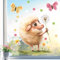 Sunnywall Fensterbild Fensterdeko Schaf Pusteblume Fensteraufkleber statisch selbstklebend beidseitiger Druck Aufkleber Fenstersticker WIEDERVERWENDBAR A4