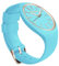 FREDDY - Orologio Donna Cinturino Silicone Azzurro E Dettagli Oro, Donna, Verde, Unica