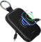 RORRY Power Bank, 5000mAh Externe Handy Akkus mit eingebauten Kabeln, Schlüsselanhänger Powerbank Kompatibel mit iPhone 16/15/14/13/12 und für Apple Watch 9/Ultra 2/8/Ultra/7/6/Se/5/4, Schwarz