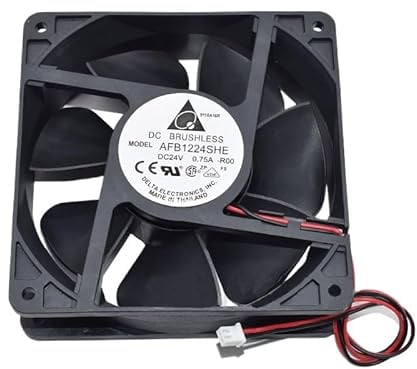 Senlifang para Afb1224she DC 24V 0.75a 2 líneas 120 x 120 x 38 mm Ventilador de refrigeración