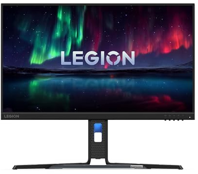 Lenovo Legion R24e - Gaming Monitor - 23.8 Flat FHD - 180 Hz - 1ms Response - AMD FreeSync - HDRDecode, HDMI 2.1, DP 1.4, Audio - Lift/Tilt/Pivot/Swivel Stand - Raven Black
