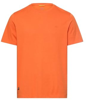 camel active Herren fleXXXactive® T-Shirt mit Rundhalsausschnitt Orange, menswear-6XL