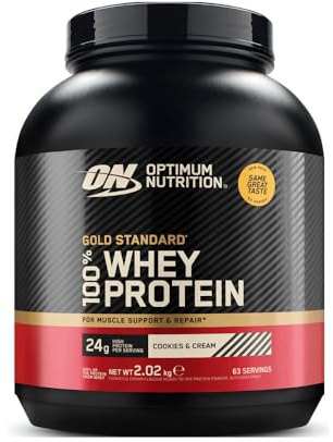 Optimum Nutrition 100% Whey Gold Standard (2000g) Cookies & Cream - Eiweiße - Molkenprotein-Mischung