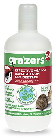 Grazers G4 Concentrate 350ml Effective against Lily Beetle Damage. Makes 7 Litres of Eco Spray