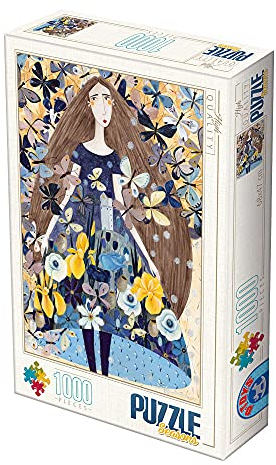 D-Toys Puzzle Andrea Kürti - Frühling 1000 Teile