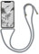 kwmobile Necklace Case kompatibel mit Apple iPhone 11 Pro Hülle - Silikon Cover mit Handykette - Band Handyhülle Transparent Grau