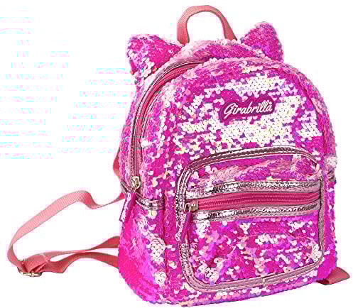 Girabrilla - Zaino Nice Group Kitty Sparkling kitten - 02508, Modelli assortiti/casuale, 5-8 anni, 1 pezzo, Attenzione! Colore casuale