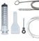 XINGSUI 5Pcs Refrigerator Drain Hole Cleaning Tool Kit, Refrigerator Dredge Tool, Refrigerator Drain Pipe Cleaning Brush, Refrigerator Drain Hole Remover