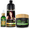 Herbishh After Color Shampoo Combo enthält Haarfarbe Shampoo Haarfarbe 500 ml Arganöl 30 ml Pro Keratin und Argan Haarmaske 100 g für Haarglättung, Glanz und Schutz (Burgundy)