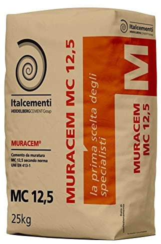 Cemento Multifunzionale i.pro Muracem - Italcementi - Grigio - Polvere - Cemento per Muratura
