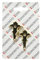 GANCIO PER QUADRI GIGLIO MAGNUM mm 45 - pz. 2 oro