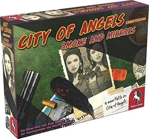 Pegasus Spiele 57462G City of Angels: Smoke and Mirrors [Erweiterung]