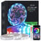 zyzykeji Led Strip Light 20m with Music Sync, RGB Smart Strip Lights with Remote and APP Control, Lights for Bedroom, TV, Kitchen, Party, Home(2 Rolls of 10m)