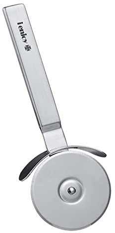 Pizza Cutter Wheel, Stainless Steel Rotating Pizza Slicer, Sharp Blade with Finger Guard, Dishwasher Safe for Baking Pizza/Bread Pies/Cookies Cake