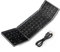HMHAMA Magnetic Folding Bluetooth Keyboard, Ultra-Slim Energy-saving Mini Pocket Size BT 5.1 Wireless Keyboard with Numeric Keypad for iOS/Android/Windows/PC/Tablet