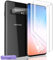 AnnhanT Protection pour Samsung Galaxy S10 4G Protecteur d'écran, Film TPU Flexible 2 Pièces + Samsung Galaxy S10 4G Verre Trempé Protection d'objectif 2 Pièces - Anti-Rayures Facile à Installer