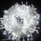 Annefly 30M 200LED String Lights Plug in Outdoor Fairy Lights Mains Powered Outside Lights Waterproof with 8 Modes for Christmas Tree Holiday Decorations (Cool White)