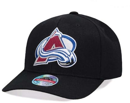 Mitchell & Ness Colorado Avalanche Hardwood Classic Red Flex Update Snapback Cap
