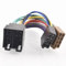 Adaptateur ISO for autoradio, câble de Conversion étendu, for Peugeot 106 206 306 307 405 406 607