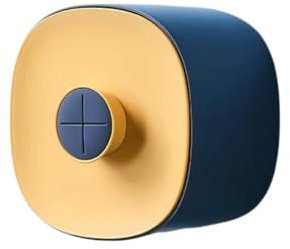 Porte-papier toilette, distributeur de tissu mural, bleu