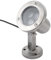Jectse Foco Sumergible, Luz LED para Estanque de Acero Inoxidable DC 12V para Decoración (Blanco cálido)
