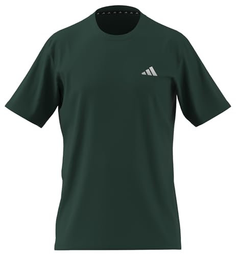 adidas Herren Train Essentials Comfort Training Tee, Collegiate Green/White, S