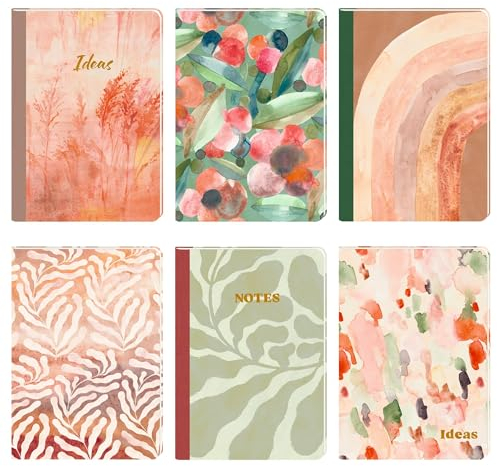 Notizhefte DIN A5: Colours of the Seasons: 48 Seiten mit Punkteraster, Design Colours of the Season, Preis pro Stück, keine Motivauswahl möglich