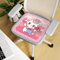 Sitzkissen Rosa Einhorn Gelb Sitzkissen Outdoor Polyester Stuhlkissen Outdoor Weich Sitzkissen Gartenstuhl Bürostuhl Atmungsaktiv Bodenkissen Outdoor Faltbar Sitzpolster Gartenstuhl 30x30cm