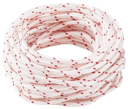 EKalgretrA Lawnmower Pull Cord Replacement 10 Meter Pull Cord Recoil Starter Rope Replacement Accessories For Lawn Mower Chainsaw Trimmer Edger Engine Parts(4mm)