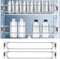 YOUSHARES 2 Stück RV Secure Adjustable Bars - Länge 31.6-57.5cm Verstellbare Edelstahlstangen, Lebensmittel&Getränkestabilisatoren für RV Kühlschrank, Spannstangen Camper Zubehör