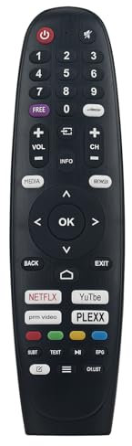 Télécommande Compatible avec SELECLINE EDENWOOD QILIVE Smart-Tech ED55A03UHD-EL ED40A02FHD-EL 40S222B Q32H231 Q50US231 Q24HS231 Q43US231 24HV10T1 43FV10T1 32HV10T3 32HV10V1 43FV10V1 32HV10V3 40FV10V1